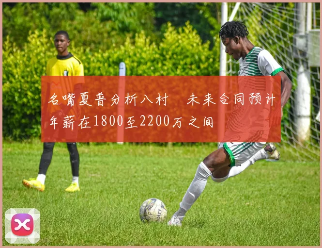 名嘴夏普分析八村塁未来合同预计年薪在1800至2200万之间